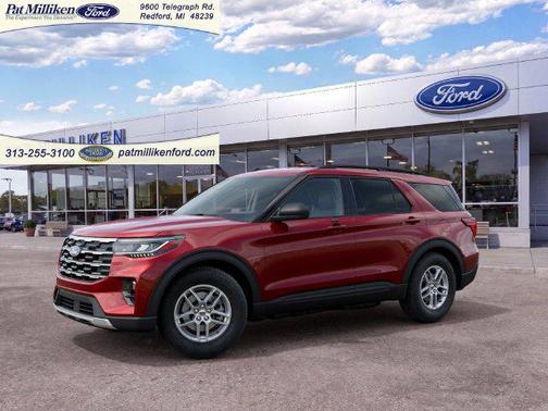 Ruby Red Metallic Tinted Clearcoat 2027 Ford Explorer Active