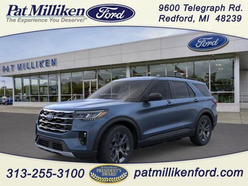 Vapor Blue Metallic 2026 Ford Explorer Active