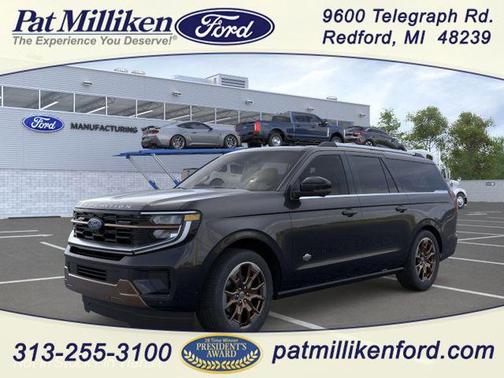 Agate Black Metallic 2026 Ford Expedition Max King Ranch