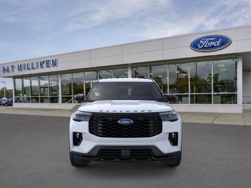 Space White Metallic 2026 Ford Explorer ST-Line