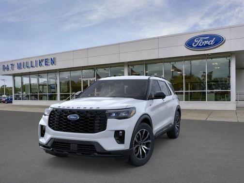 Space White Metallic 2026 Ford Explorer ST-Line