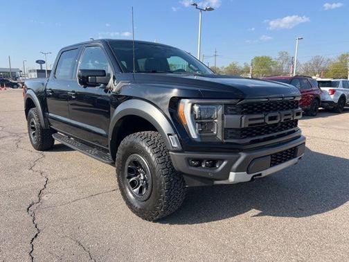 Agate Black Metallic 2022 Ford F-150 Raptor