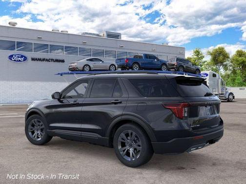 Agate Black Metallic 2026 Ford Explorer Active