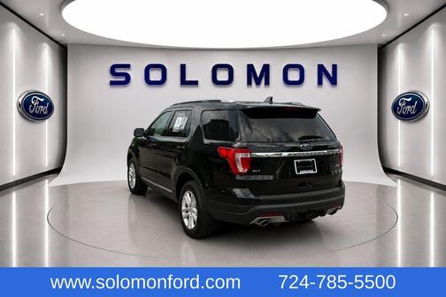 Shadow Black 2018 Ford Explorer XLT