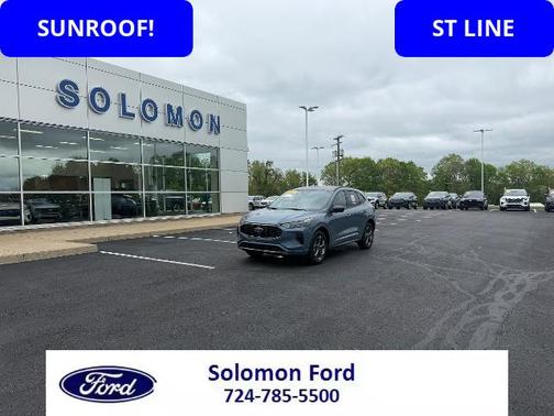 VAPOR BLUE METALLIC 2024 Ford Escape ST-LINE