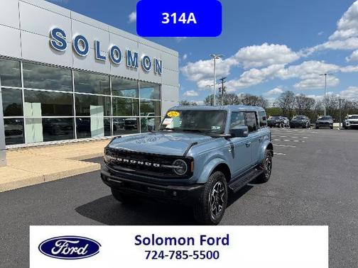 AZURE GRAY MET TRI-COAT 2025 Ford Bronco OUTER BANKS