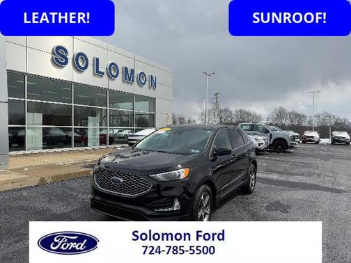 AGATE BLACK METALLIC 2023 Ford Edge SEL