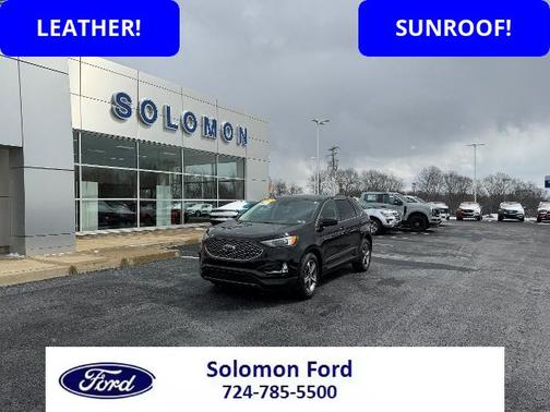 AGATE BLACK METALLIC 2023 Ford Edge SEL