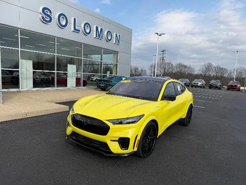 GRABBER YELLOW 2025 Ford Mustang Mach-E GT