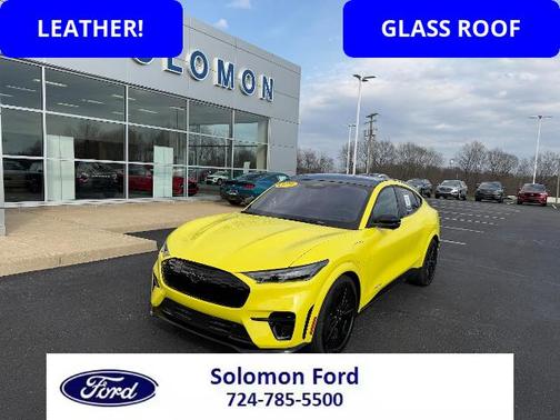 GRABBER YELLOW 2025 Ford Mustang Mach-E GT