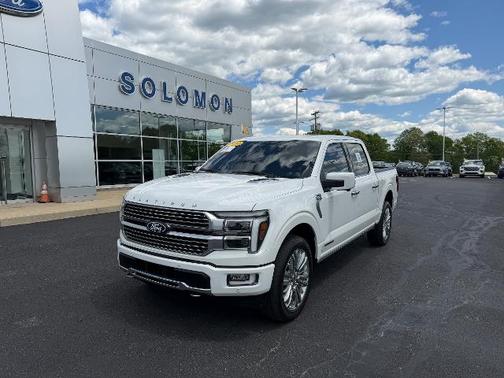 STAR WHITE METALLIC TRICOAT 2024 Ford F-150 PLATINUM