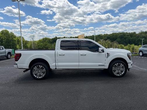 STAR WHITE METALLIC TRICOAT 2024 Ford F-150 PLATINUM