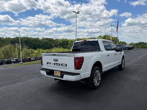 STAR WHITE METALLIC TRICOAT 2024 Ford F-150 PLATINUM