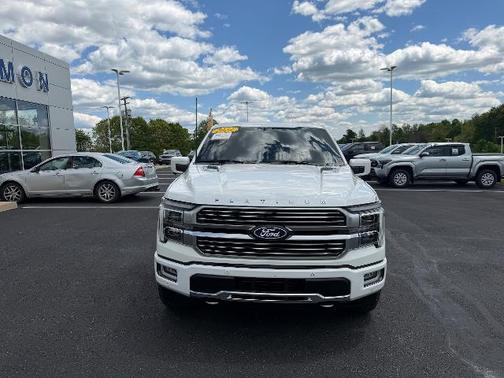 STAR WHITE METALLIC TRICOAT 2024 Ford F-150 PLATINUM