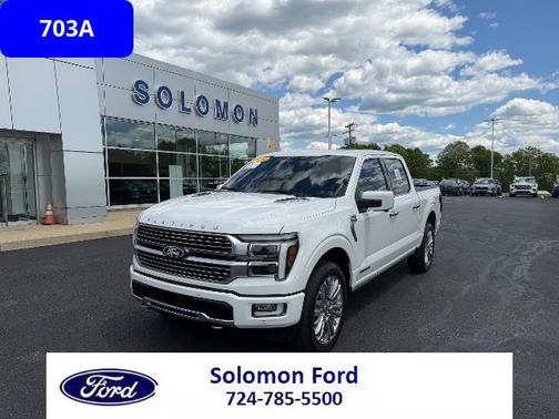 STAR WHITE METALLIC TRICOAT 2024 Ford F-150 PLATINUM