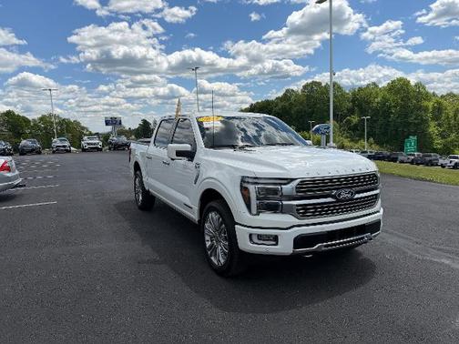 STAR WHITE METALLIC TRICOAT 2024 Ford F-150 PLATINUM