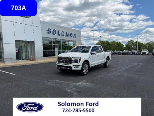 STAR WHITE METALLIC TRICOAT 2024 Ford F-150 PLATINUM
