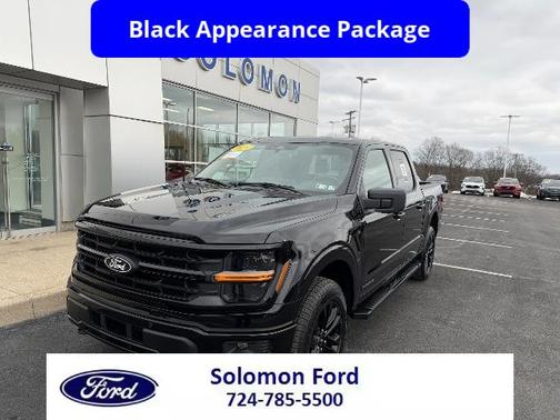AGATE BLACK METALLIC 2025 Ford F-150 XLT