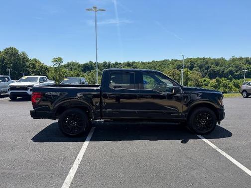 AGATE BLACK METALLIC 2025 Ford F-150 XLT