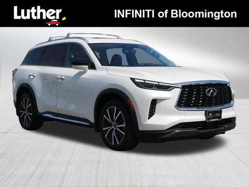 Majestic White 2023 INFINITI QX60 SENSORY