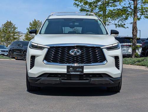 Majestic White 2025 INFINITI QX60 SENSORY