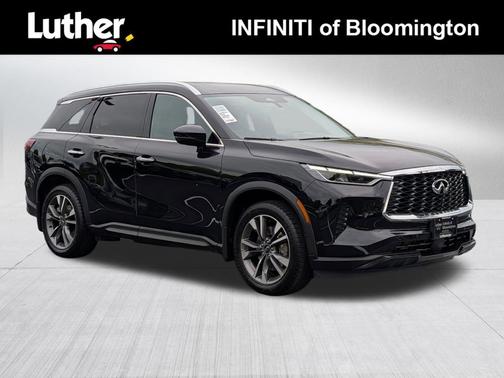 Mineral Black 2025 INFINITI QX60 Luxe