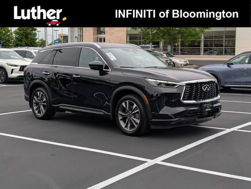 Mineral Black 2025 INFINITI QX60 Luxe