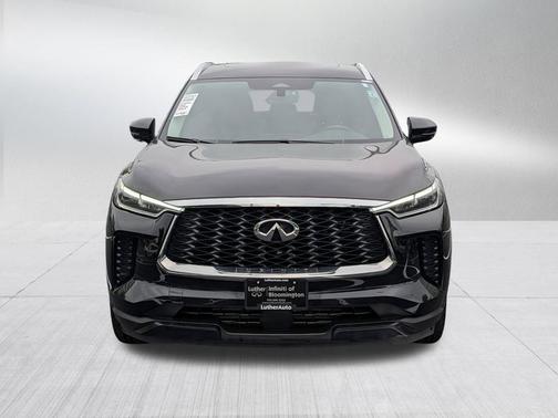 Mineral Black 2025 INFINITI QX60 Luxe