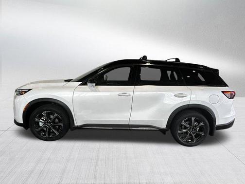 Radiant White/Black Obsidian 2027 INFINITI QX60 AUTOGRAPH