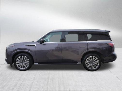 Anthracite Gray 2025 INFINITI QX80 Luxe