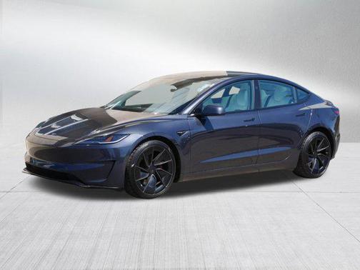 Stealth Grey 2025 Tesla Model 3 Performance