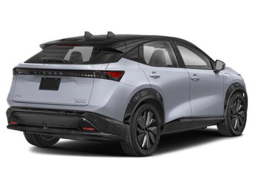 Boulder Gray Pearl/Black Diamond Pearl 2024 Nissan ARIYA PLATINUM+