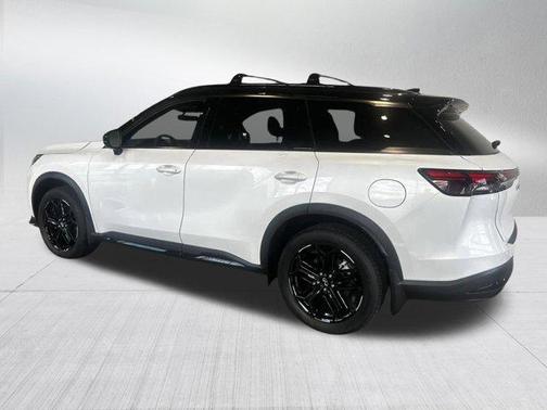 Radiant White/Black Obsidian 2027 INFINITI QX60 SPORT AWD