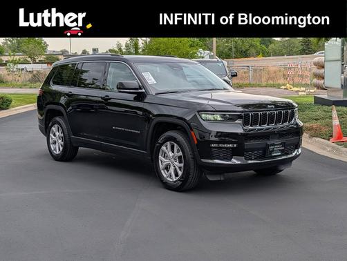 Diamond Black Crystal Pearlcoat 2022 Jeep Grand Cherokee L Limited