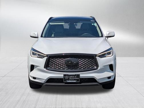 Radiant White 2024 INFINITI QX50 LUXE