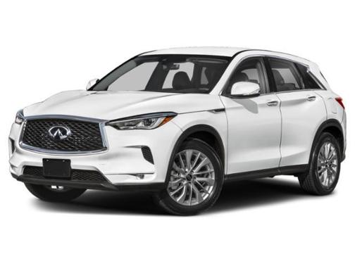 Radiant White 2024 INFINITI QX50 LUXE
