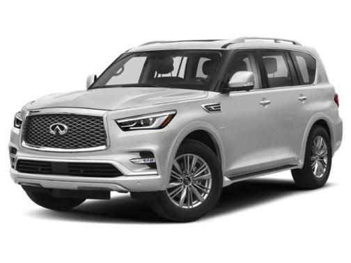 Moonstone White 2018 INFINITI QX80 Base