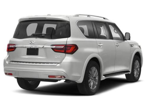 Moonstone White 2018 INFINITI QX80 Base