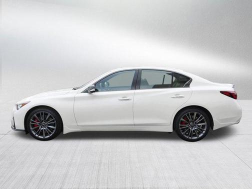 Majestic White 2021 INFINITI Q50 3.0t RED SPORT 400