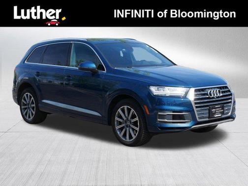 Blue 2018 Audi Q7 3.0T Prestige