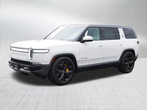 Glacier White 2023 Rivian R1S Adventure