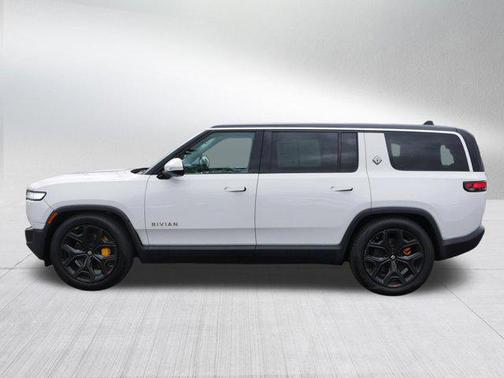 Glacier White 2023 Rivian R1S Adventure