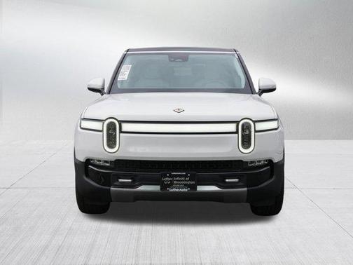 Glacier White 2023 Rivian R1S Adventure