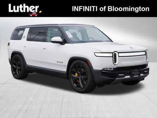 Glacier White 2023 Rivian R1S Adventure