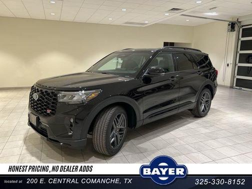 Agate Black Metallic 2026 Ford Explorer ST