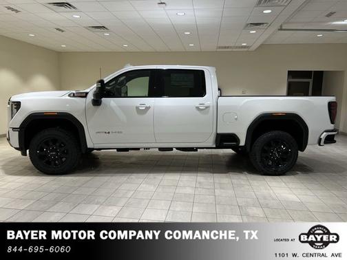 Summit White 2025 GMC Sierra 2500 AT4
