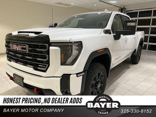 Summit White 2025 GMC Sierra 2500 AT4