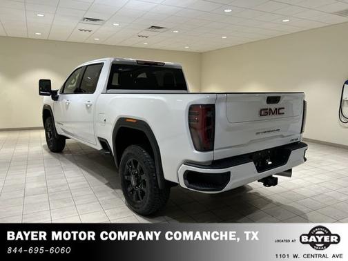 Summit White 2025 GMC Sierra 2500 AT4