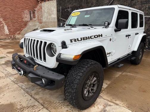 Bright White Clearcoat 2021 Jeep Wrangler Unlimited Rubicon 392