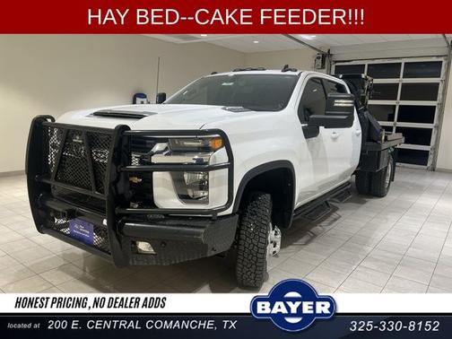 Summit White 2022 Chevrolet Silverado 3500 LT